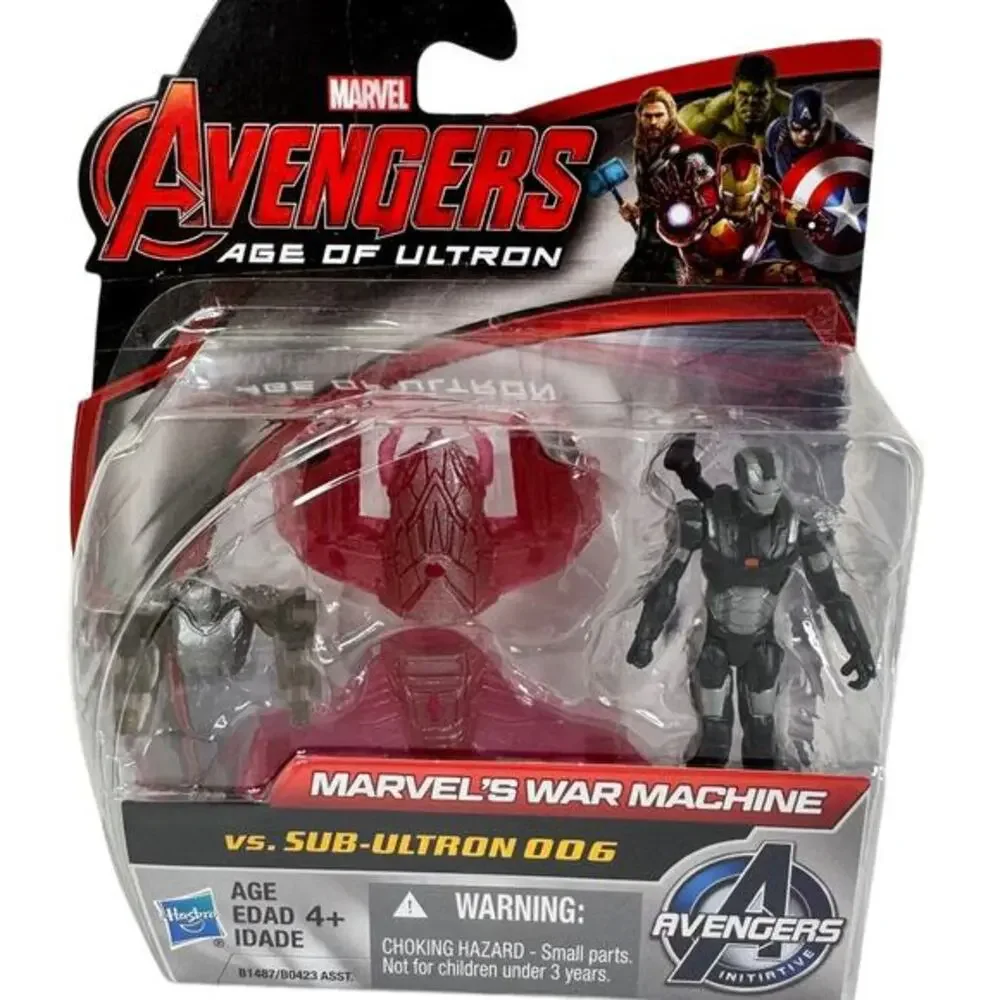Marvel Avengers Age‎ of Ultron War Machine vs Sub-Ultron 006 Figure Set